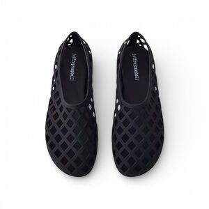 Jeffrey Campbell Black Cutout Flats